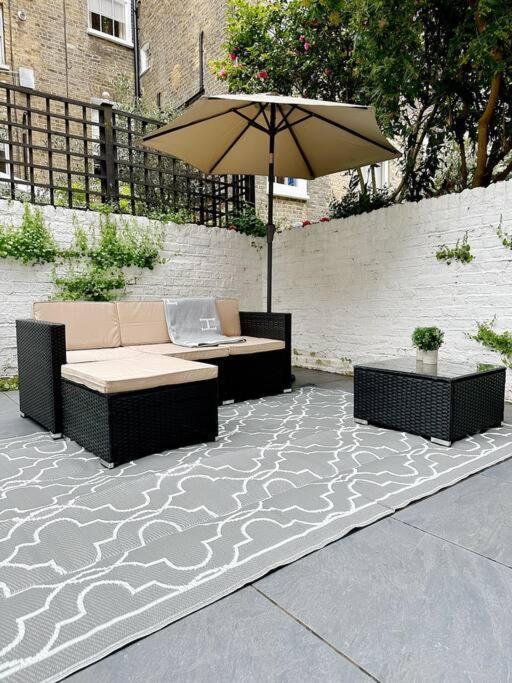 伦敦Londwell, Luxe And Leaves, Chelsea Flat With Private Garden公寓 外观 照片
